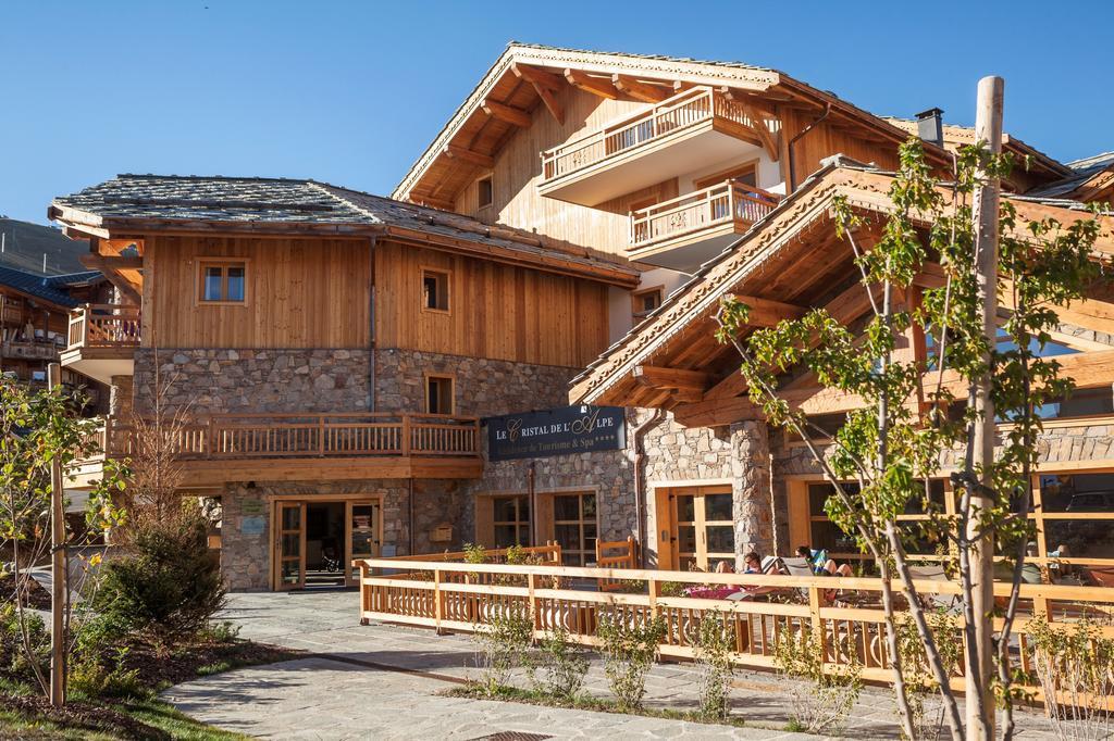 Cgh Residences & Spas Le Cristal De L'Alpe Alpe d'Huez Eksteriør billede