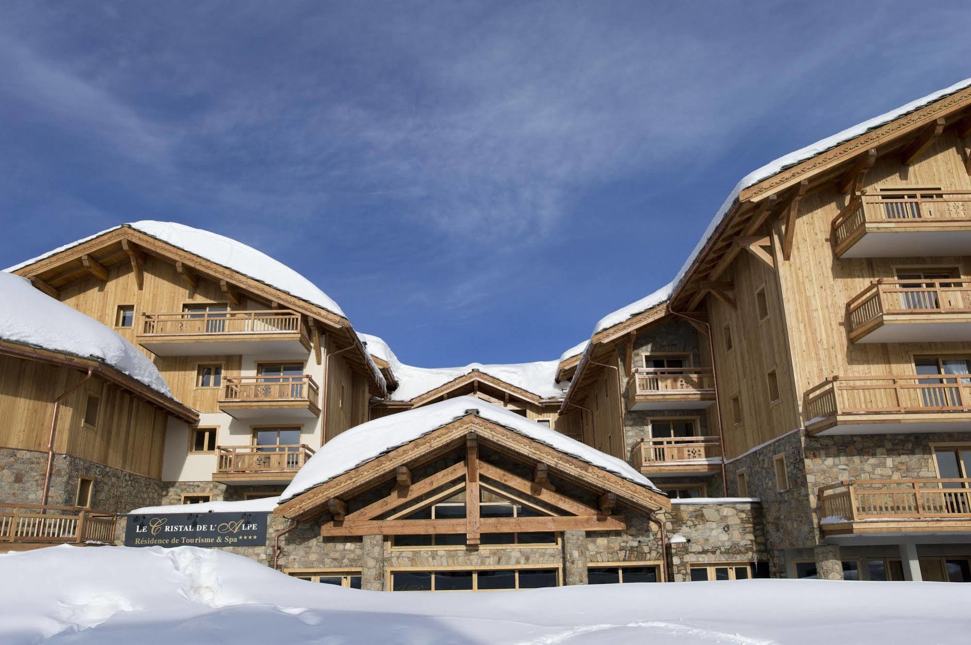 Cgh Residences & Spas Le Cristal De L'Alpe Alpe d'Huez Eksteriør billede
